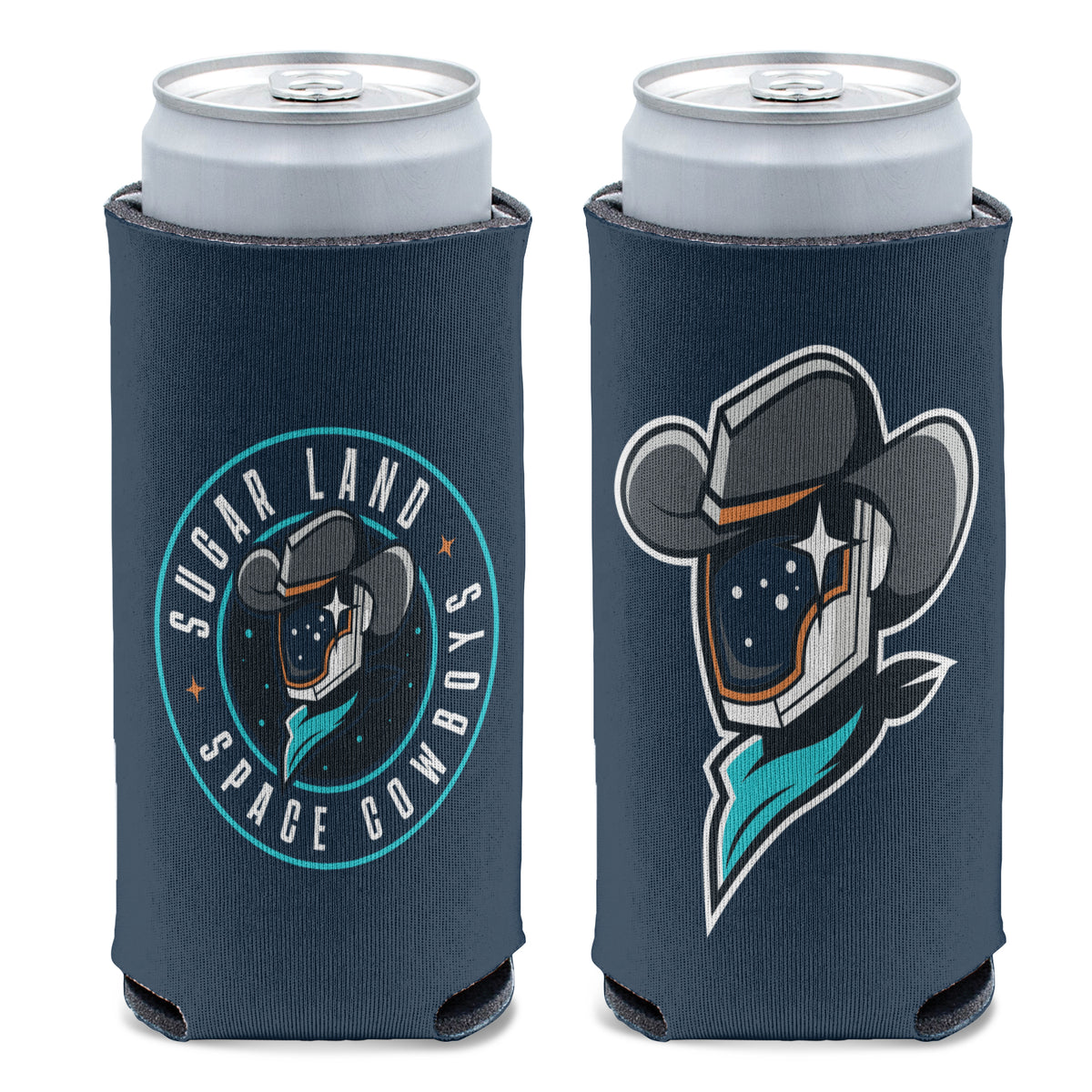 Sugar Land Space Cowboys Wincraft Sports Can Cooler Vice Blue