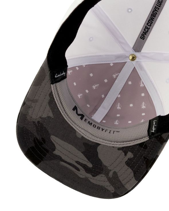 Sugar Land Space Cowboys Black Clover Hat Snapback Infield