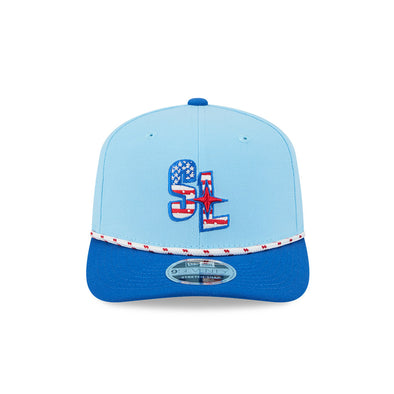 Sugar Land Space Cowboys New Era Hat 9Seventy Stretch Snap July 4th 2025