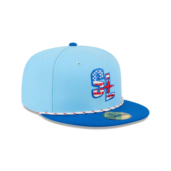Sugar Land Space Cowboys New Era Hat Fitted July 4th 2025