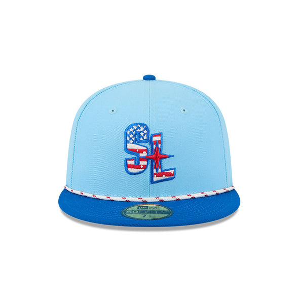 Sugar Land Space Cowboys New Era Hat Fitted July 4th 2025