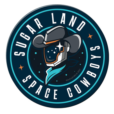 Sugar Land Space Cowboys Wincraft Sports Decal Primary Logo