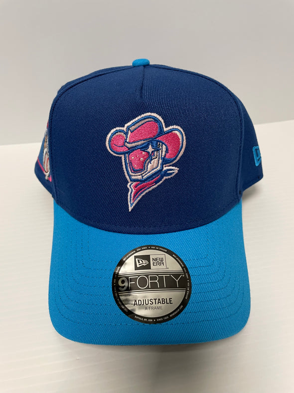 Sugar Land Space Cowboys New Era Hat 940 Big League Chew Cotton Candy - FINAL SALE