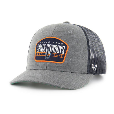 Sugar Land Space Cowboys 47 Brand Hat Trucker Slate