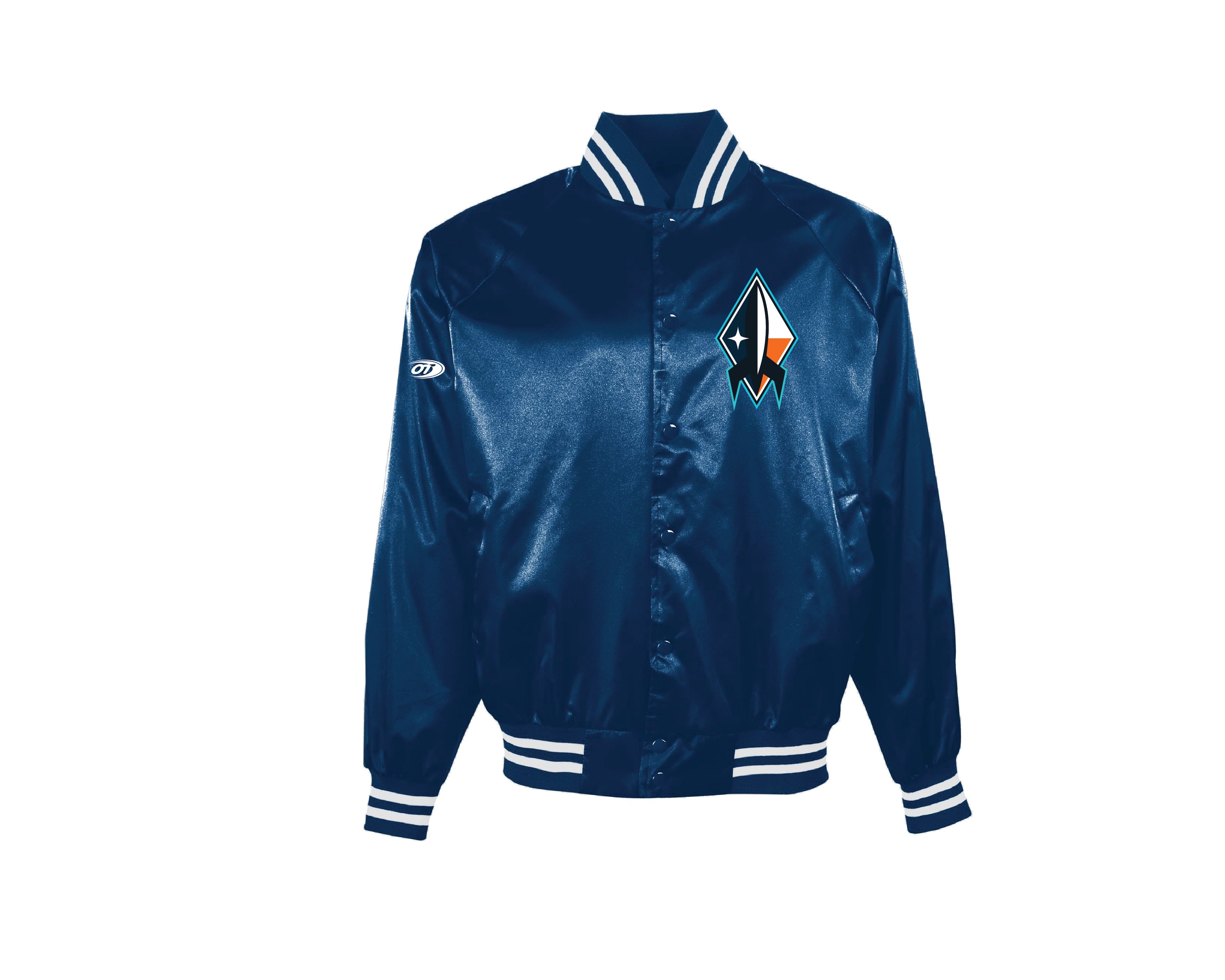 Sugar Land Space Cowboys OT Sports Jacket Satin Bomber S