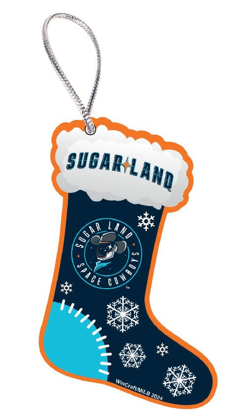 Sugar Land Space Cowboys Wincraft Ornament Holiday Stocking