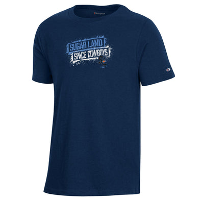 Sugar Land Space Cowboys Champion Youth Tee Stadium Splatter