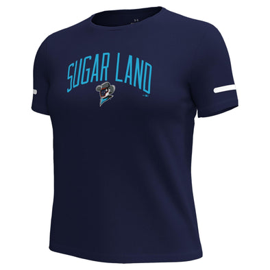 Sugar Land Space Cowboys Under Armour Women's Tee All Day Navy