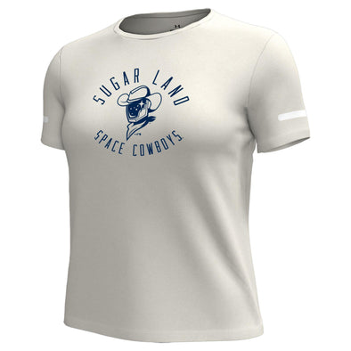 Sugar Land Space Cowboys Under Armour Women's Tee All Day Stone