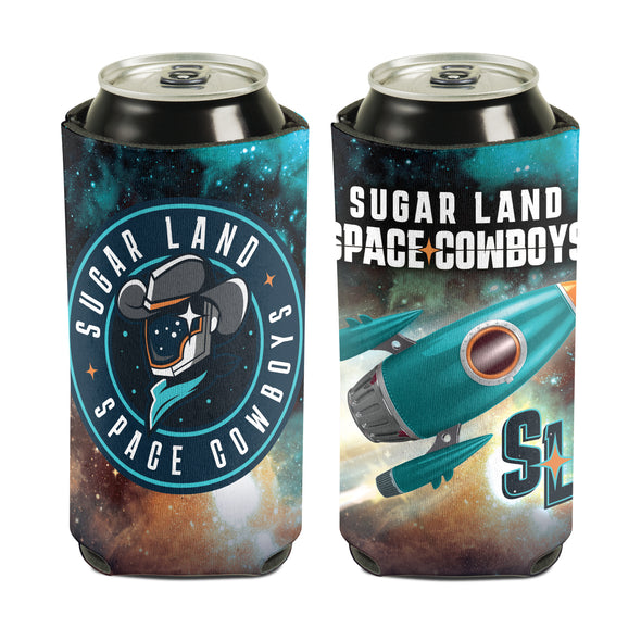 Sugar Land Space Cowboys Wincraft Sports Can Cooler Galaxy