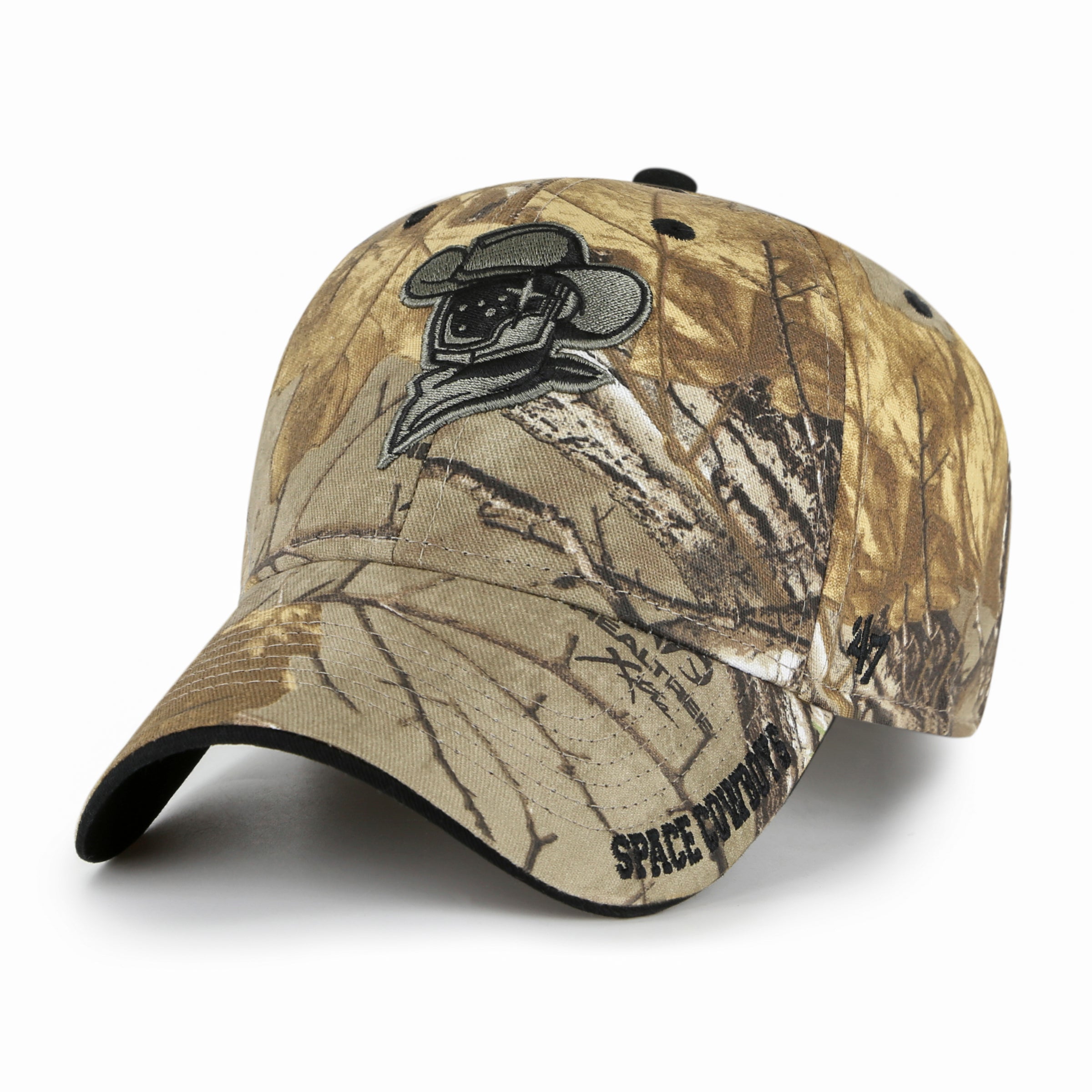 Sugar Land Space Cowboys 47 Brand Hat Realtree Frost Home Cap Logo